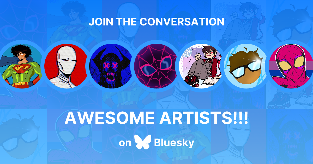 AWESOME ARTISTS!!! starter pack OG image