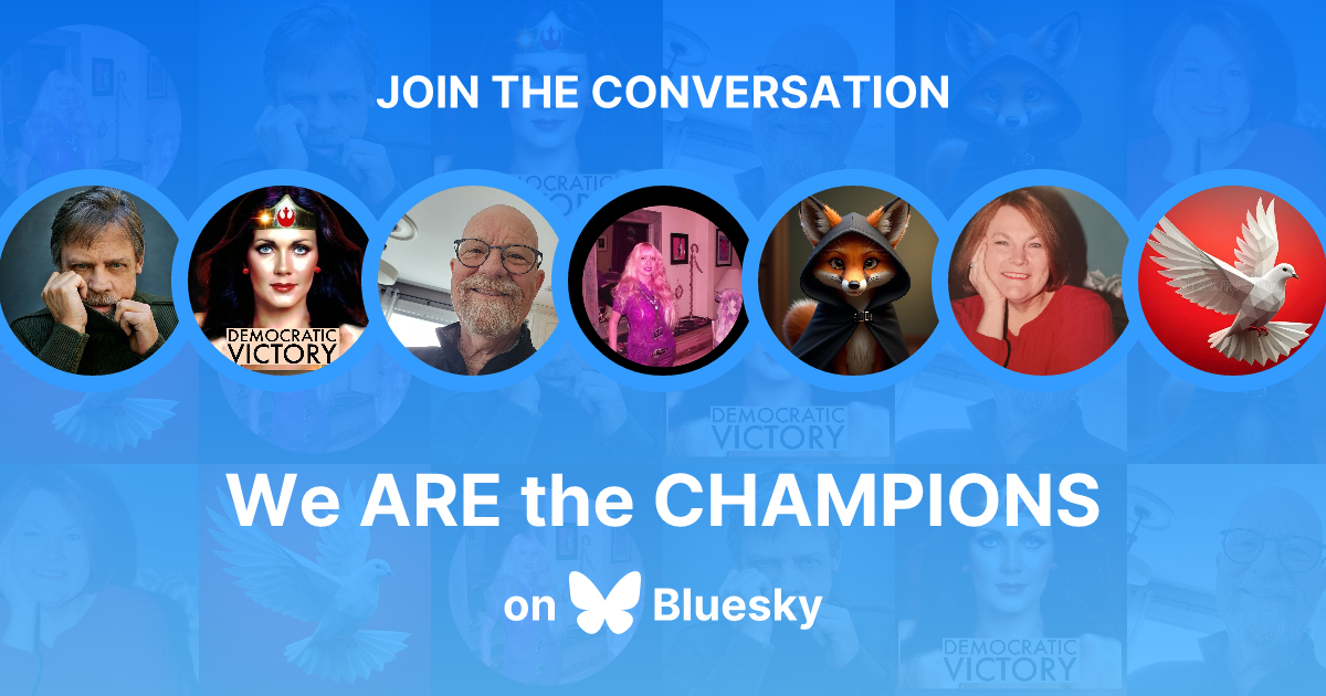 We ARE the CHAMPIONS